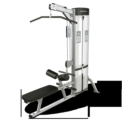 Life fitness lat online pulldown low row